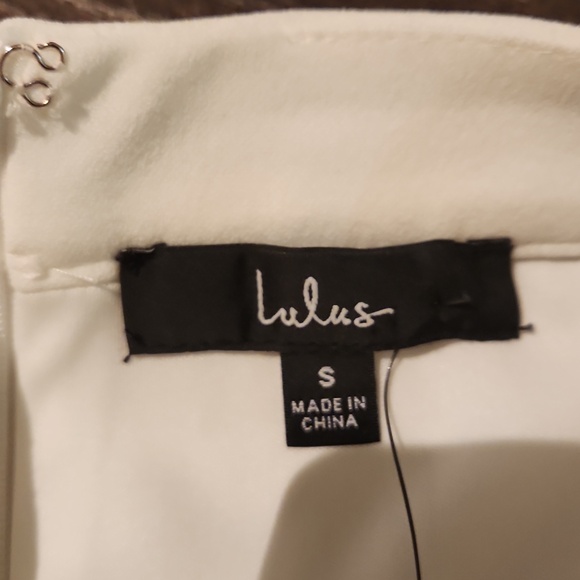 ❤️ NWT! LULUS ENTICING ENDEAVORS HIGH RISE WIDE LEG STRETCH CREPE PANTS, SMALL - Picture 8 of 11
